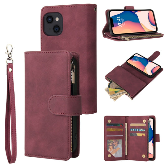 Multifunctional Phone Leather Case with Card Slot, For iPhone 14, For iPhone 14 Plus, For iPhone 14 Pro, For iPhone 14 Pro Max