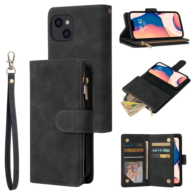 Multifunctional Phone Leather Case with Card Slot, For iPhone 14, For iPhone 14 Plus, For iPhone 14 Pro, For iPhone 14 Pro Max