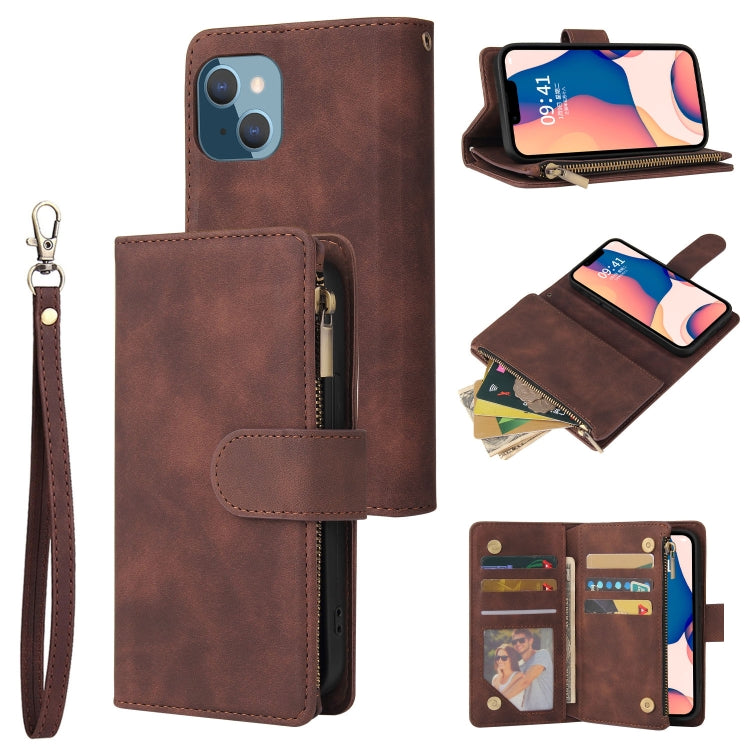 Multifunctional Phone Leather Case with Card Slot, For iPhone 14, For iPhone 14 Plus, For iPhone 14 Pro, For iPhone 14 Pro Max