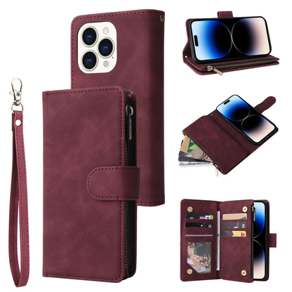 Multifunctional Phone Leather Case with Card Slot, For iPhone 14, For iPhone 14 Plus, For iPhone 14 Pro, For iPhone 14 Pro Max