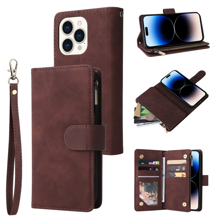 Multifunctional Phone Leather Case with Card Slot, For iPhone 14, For iPhone 14 Plus, For iPhone 14 Pro, For iPhone 14 Pro Max