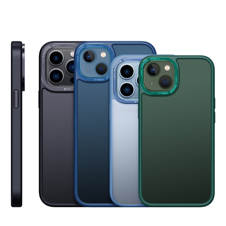 Gold Version Frosted Back Shockproof Phone Case, For iPhone 14, For iPhone 14 Plus, For iPhone 14 Pro, For iPhone 14 Pro Max
