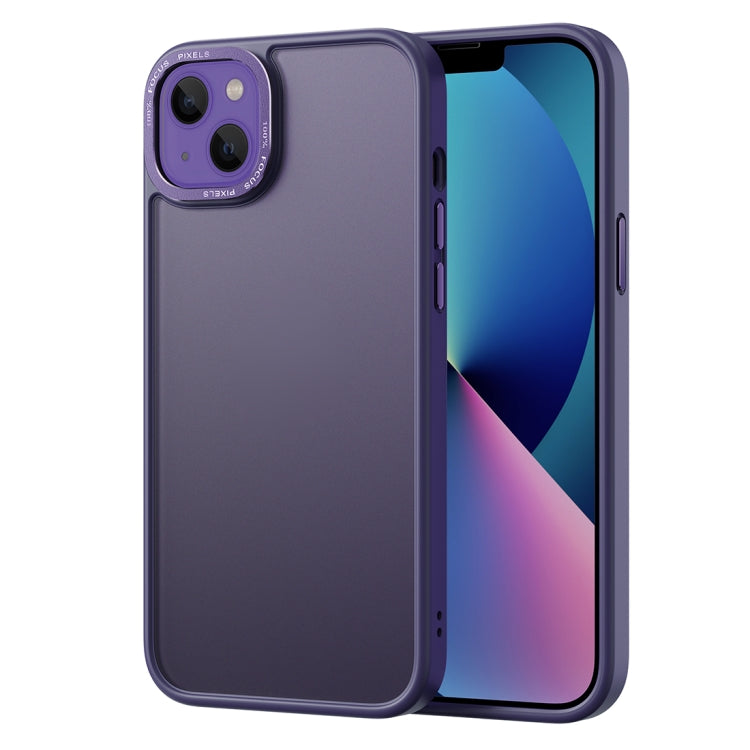 Gold Version Frosted Back Shockproof Phone Case, For iPhone 14, For iPhone 14 Plus, For iPhone 14 Pro, For iPhone 14 Pro Max