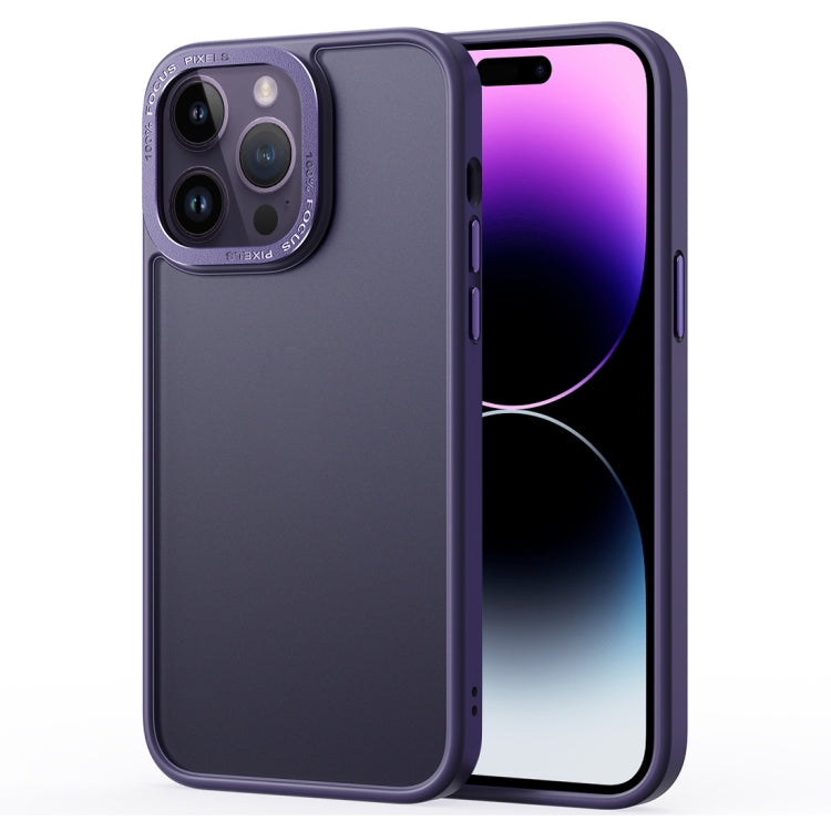 Gold Version Frosted Back Shockproof Phone Case, For iPhone 14, For iPhone 14 Plus, For iPhone 14 Pro, For iPhone 14 Pro Max