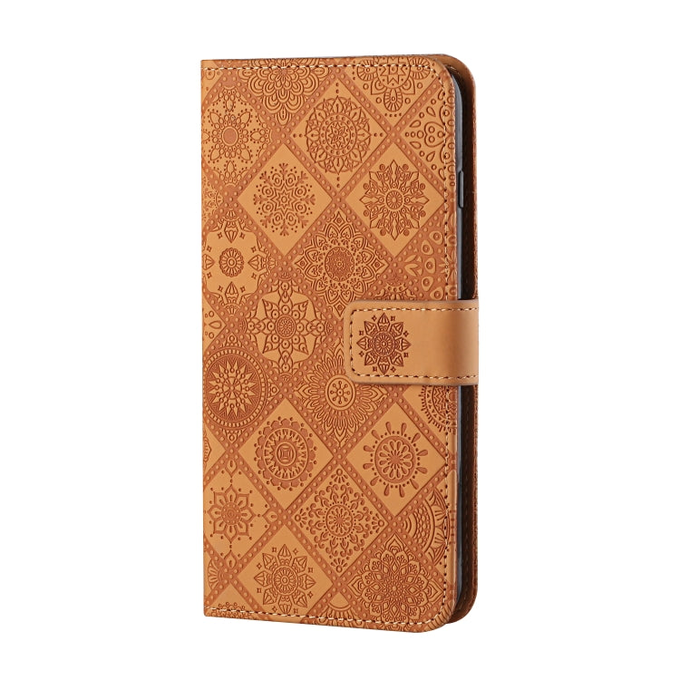 Ethnic Style Embossed Pattern Leather Phone Case, For iPhone 14, For iPhone 14 Plus, For iPhone 14 Pro, For iPhone 14 Pro Max