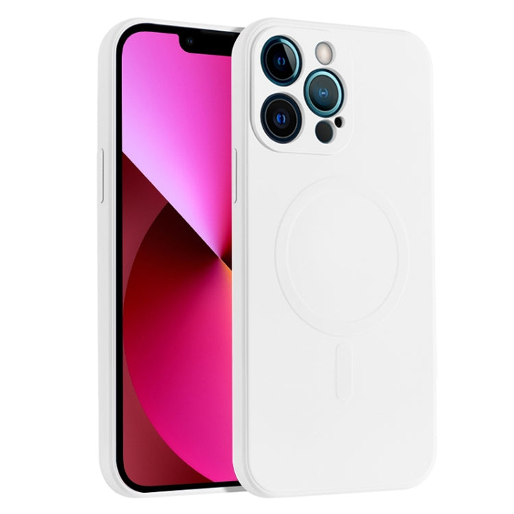 Liquid Silicone Full Coverage Magsafe Phone Case, For iPhone 14, For iPhone 14 Plus, For iPhone 14 Pro, For iPhone 14 Pro Max