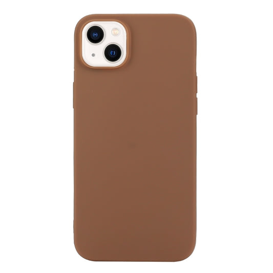 Solid Color Frosted Silicone Phone Case, For iPhone 14, For iPhone 14 Plus, For iPhone 14 Pro, For iPhone 14 Pro Max