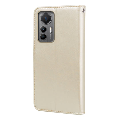 Rose Embossed Flip PU Leather Phone Case, For Xiaomi 12 Lite, For Xiaomi 12 Pro, For Xiaomi Redmi Note 11T Pro 5G, For Xiaomi Poco M4 Pro 4G, For Xiaomi Poco X4 Pro 5G