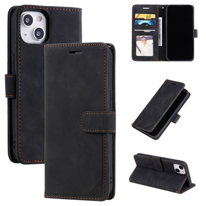 Skin Feel Anti-theft Brush Horizontal Flip Leather Phone Case, For iPhone 14, For iPhone 14 Plus, For iPhone 14 Pro, For iPhone 14 Pro Max
