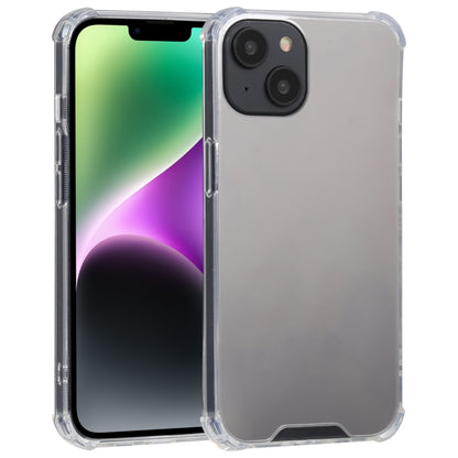 Electroplated Mirror Acrylic Four Drop TPU Phone Case, For iPhone 14, For iPhone 14 Plus, For iPhone 14 Pro, For iPhone 14 Pro Max