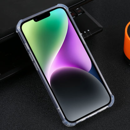 Electroplated Mirror Acrylic Four Drop TPU Phone Case, For iPhone 14, For iPhone 14 Plus, For iPhone 14 Pro, For iPhone 14 Pro Max