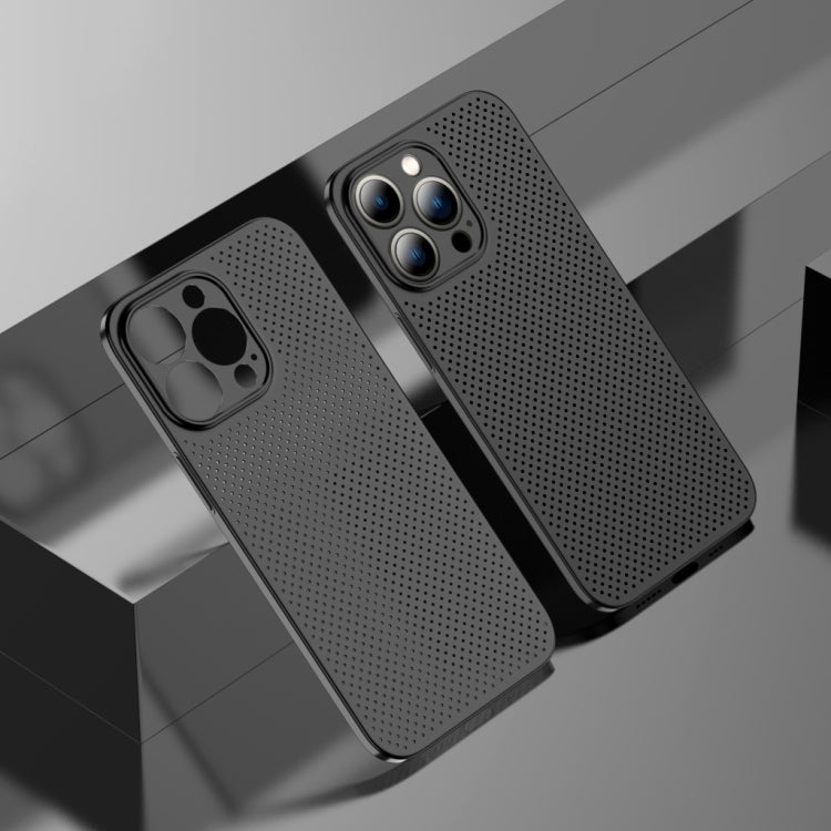 Honeycomb Hollow Heat Dissipation Phone Case, For iPhone 14, For iPhone 14 Plus, For iPhone 14 Pro, For iPhone 14 Pro Max
