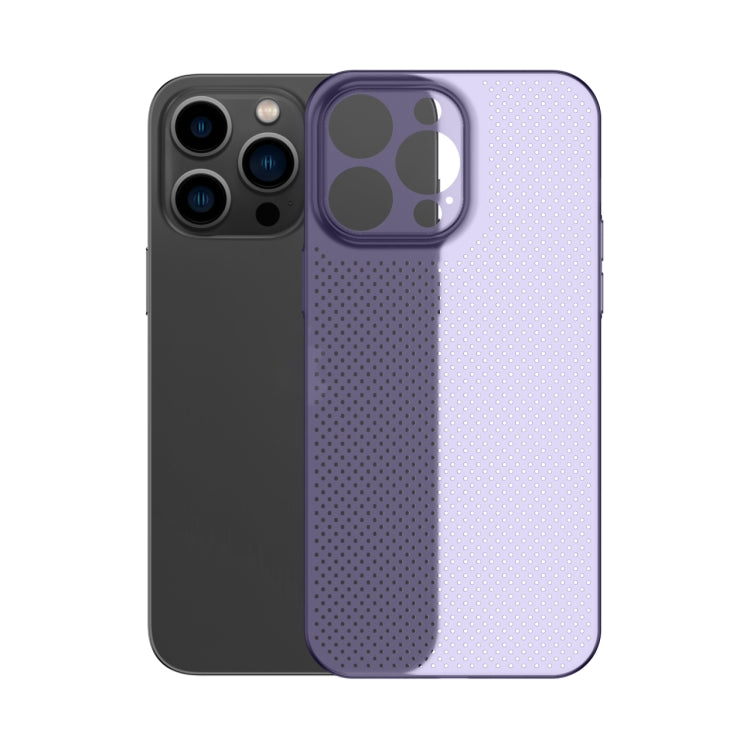 Honeycomb Hollow Heat Dissipation Phone Case, For iPhone 14, For iPhone 14 Plus, For iPhone 14 Pro, For iPhone 14 Pro Max