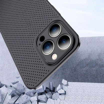 Honeycomb Hollow Heat Dissipation Phone Case, For iPhone 14, For iPhone 14 Plus, For iPhone 14 Pro, For iPhone 14 Pro Max