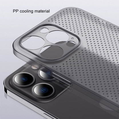 Honeycomb Hollow Heat Dissipation Phone Case, For iPhone 14, For iPhone 14 Plus, For iPhone 14 Pro, For iPhone 14 Pro Max