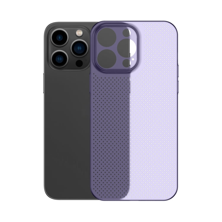 Honeycomb Hollow Heat Dissipation Phone Case, For iPhone 14, For iPhone 14 Plus, For iPhone 14 Pro, For iPhone 14 Pro Max