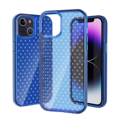 Grid Pattern Transparent TPU Phone Case, For iPhone 14, For iPhone 14 Plus, For iPhone 14 Pro, For iPhone 14 Pro Max