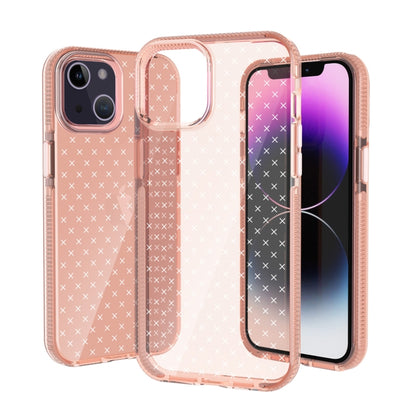 Grid Pattern Transparent TPU Phone Case, For iPhone 14, For iPhone 14 Plus, For iPhone 14 Pro, For iPhone 14 Pro Max