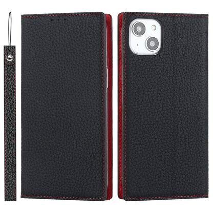 Litchi Texture Genuine Leather Phone Case, For iPhone 14 Pro Max, For iPhone 14 Pro, For iPhone 14, For iPhone 14 Plus, For Google Pixel 7 5G