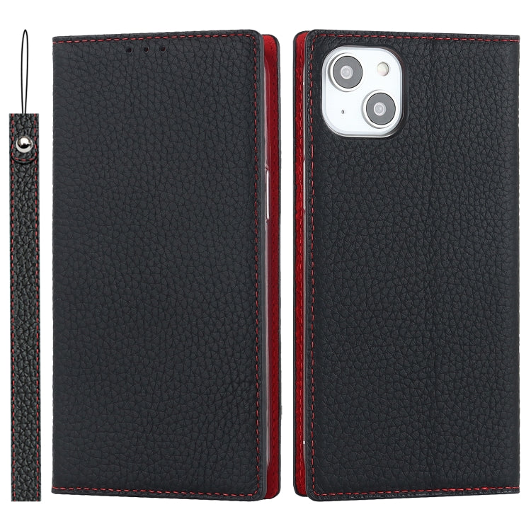 Litchi Texture Genuine Leather Phone Case, For iPhone 14 Pro Max, For iPhone 14 Pro, For iPhone 14, For iPhone 14 Plus, For Google Pixel 7 5G
