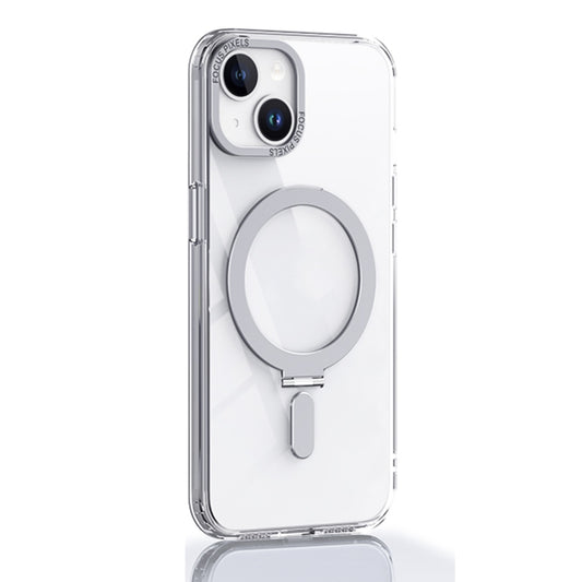Skin Feel MagSafe Shockproof Protective Phone Case with Holder, For iPhone 14, For iPhone 14 Plus, For iPhone 14 Pro, For iPhone 14 Pro Max