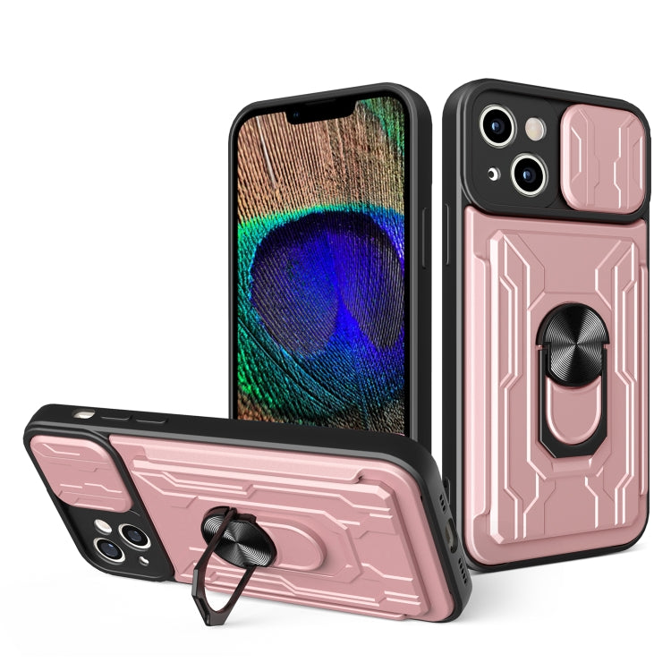 Sliding Camshield TPU+PC Phone Case with Card Slot, For iPhone 15 Pro Max, For iPhone 15 Pro, For iPhone 15 Plus, For iPhone 15