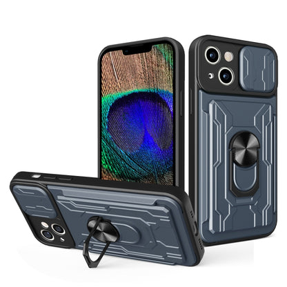 Sliding Camshield TPU+PC Phone Case with Card Slot, For iPhone 15 Pro Max, For iPhone 15 Pro, For iPhone 15 Plus, For iPhone 15
