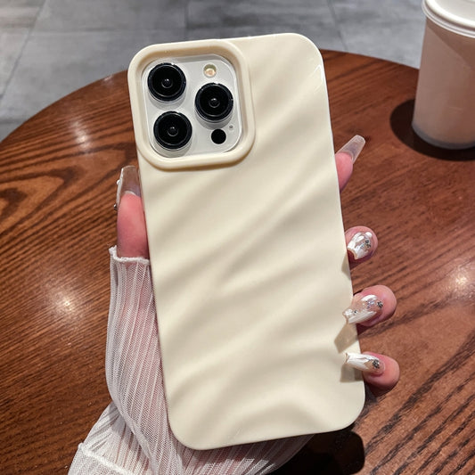 Solid Color Wave Texture TPU Phone Case, For iPhone 15 Plus, For iPhone 15, For iPhone 14 Plus, For iPhone 14 /13, For iPhone 14 Pro, For iPhone 14 Pro Max