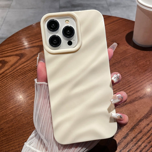 Solid Color Wave Texture TPU Phone Case, For iPhone 16 Pro Max, For iPhone 16 Pro, For iPhone 16 Plus, For iPhone 16, For iPhone 15 Pro Max, For iPhone 15 Pro