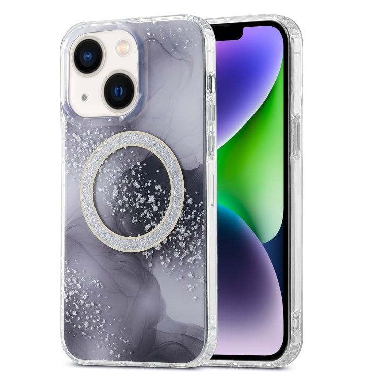 Dual-side IMD Marble Magsafe Phone Case, For iPhone 15 Pro Max, For iPhone 14, For iPhone 15 Pro, For iPhone 14 Pro, For iPhone 14 Pro Max, For iPhone 15 Plus