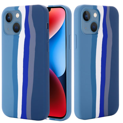 Rainbow Liquid Silicone Phone Case