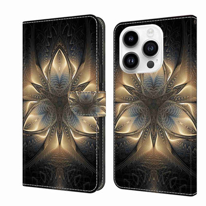 Crystal 3D Shockproof Protective Leather Phone Case