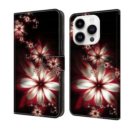 Crystal 3D Shockproof Protective Leather Phone Case