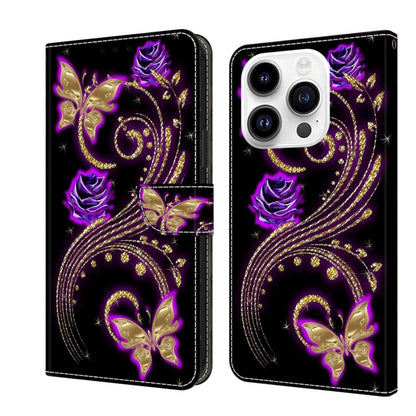 Crystal 3D Shockproof Protective Leather Phone Case
