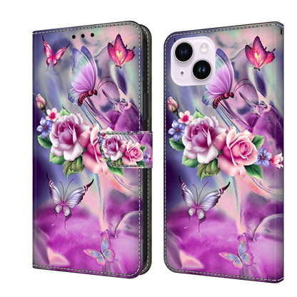 Crystal 3D Shockproof Protective Leather Phone Case