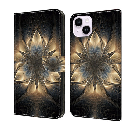 Crystal 3D Shockproof Protective Leather Phone Case