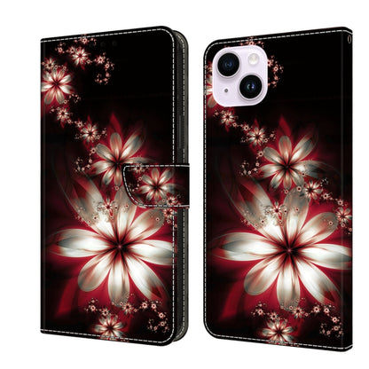 Crystal 3D Shockproof Protective Leather Phone Case