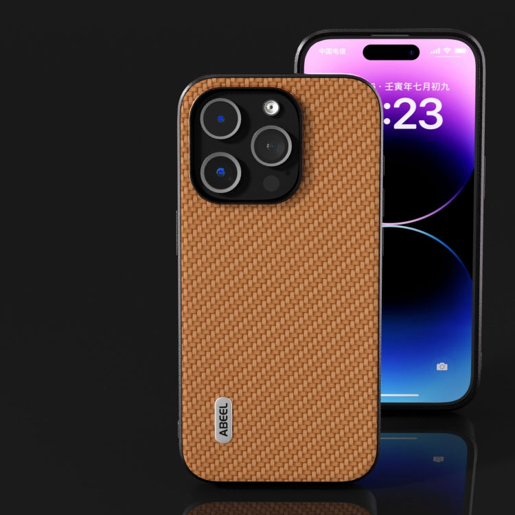 ABEEL Carbon Fiber Texture Protective Phone Case, For iPhone 15 Pro Max, For iPhone 15 Pro, For iPhone 15, For iPhone 14 Pro, For iPhone 15 Plus, For iPhone 14 Pro Max