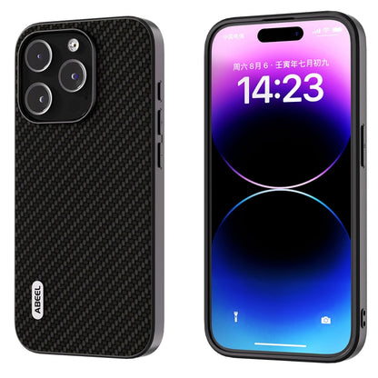 ABEEL Carbon Fiber Texture Protective Phone Case, For iPhone 15 Pro Max, For iPhone 15 Pro, For iPhone 15, For iPhone 14 Pro, For iPhone 15 Plus, For iPhone 14 Pro Max