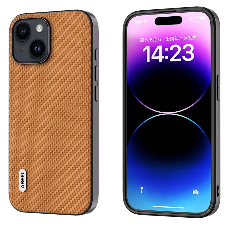 ABEEL Carbon Fiber Texture Protective Phone Case, For iPhone 15 Pro Max, For iPhone 15 Pro, For iPhone 15, For iPhone 14 Pro, For iPhone 15 Plus, For iPhone 14 Pro Max