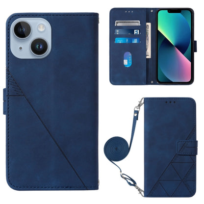 Crossbody 3D Embossed Flip Leather Phone Case