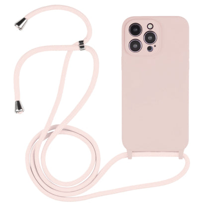Crossbody Lanyard Liquid Silicone Case, For iPhone 16, For iPhone 15 Pro Max, For iPhone 15 Pro