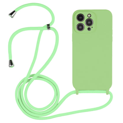 Crossbody Lanyard Liquid Silicone Case, For iPhone 16, For iPhone 15 Pro Max, For iPhone 15 Pro