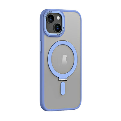 Skin Feel MagSafe Shockproof Phone Case with Holder, For iPhone 15 Pro Max, For iPhone 15 Pro, For iPhone 15 Plus, For iPhone 15