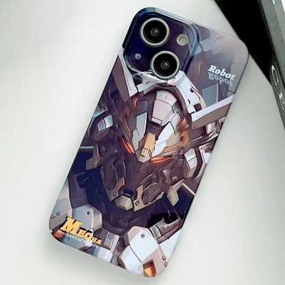 Painted Pattern Precise Hole PC Phone Case, For iPhone 15 Plus