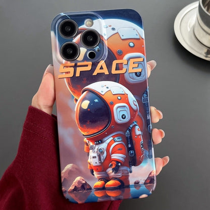 Painted Pattern Precise Hole PC Phone Case, For iPhone 15 Pro