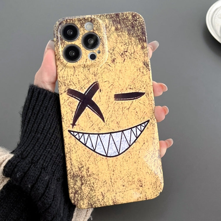 Painted Pattern Precise Hole PC Phone Case, For iPhone 15 Pro