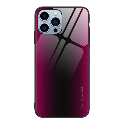 Texture Gradient Glass TPU Phone Case, For iPhone 15 Pro Max, For iPhone 15 Pro, For iPhone 15 Plus, For iPhone 15