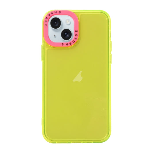 Color Contrast Lens Frame Transparent TPU Phone Case