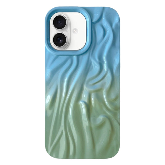 Wrinkle Gradient Oily Feel TPU Phone Case, For iPhone 16 Plus, For iPhone 16, For iPhone 15 Pro Max, For iPhone 15 Pro, For iPhone 15 Plus, For iPhone 15, For iPhone 14, For iPhone 14 Pro, For iPhone 14 Pro Max, For iPhone 13 Pro Max
